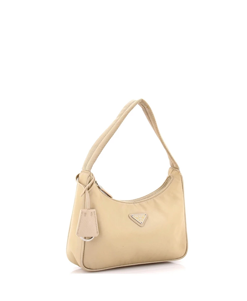 Pre-Owned Prada Mini Re-Edition 2000 Hobo Tessuto