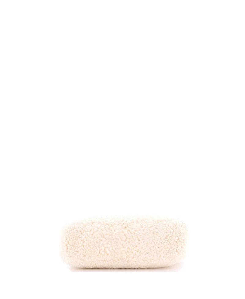 Pre-Owned Prada Mini Re-Edition 2000 Hobo Shearling