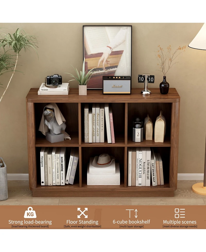 Rainsken 6 Cube Storage Bookcase