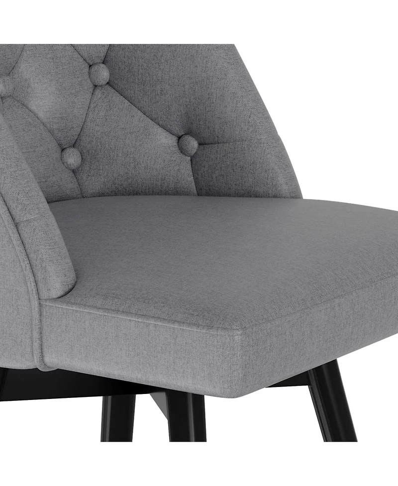 gaomon Swivel Bar Stools with Backs,26" Counter Height Bar Stools Set of 2,Modern Kitchen Island Chairs for Kitchen Island,Home