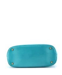 Pre-Owned Gucci Medium Bright Bit Convertible Tote Leather