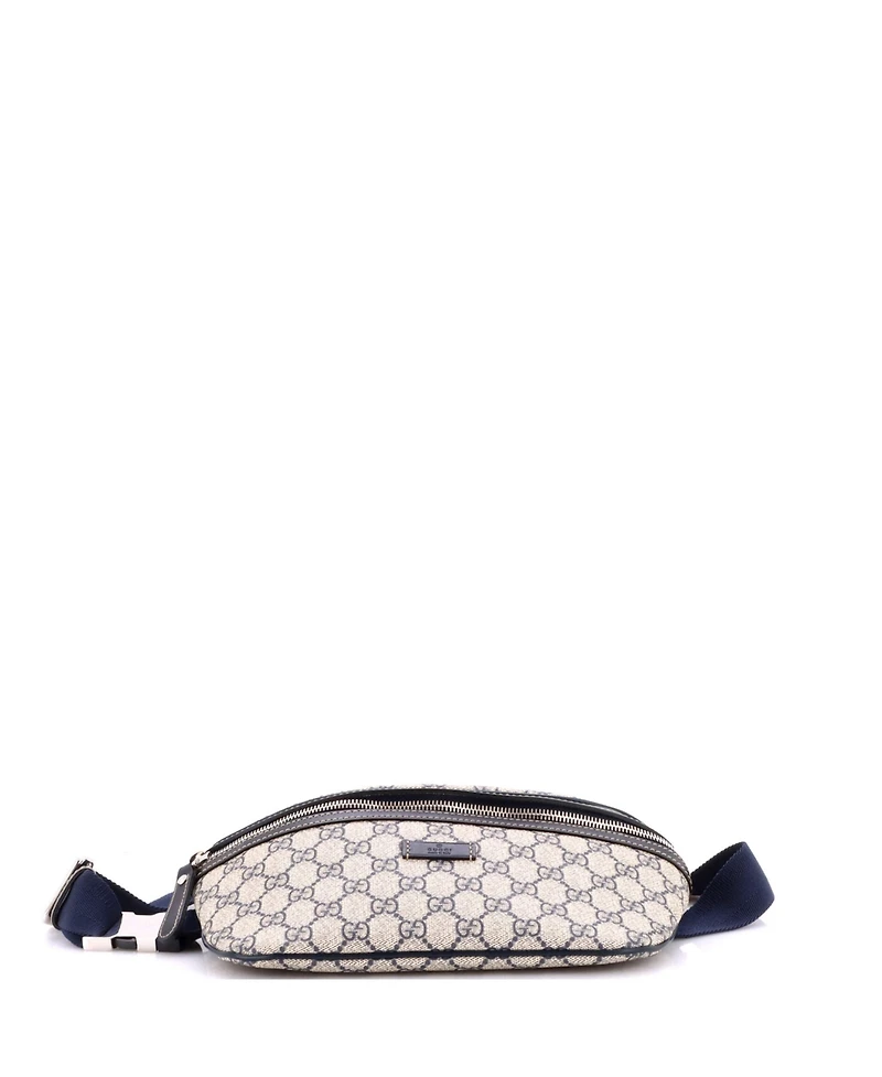 Pre-Owned Gucci Small Belt Bag Gg Coated Canvas with Leather