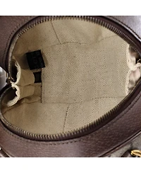 Pre-Owned Gucci Mini Ophidia Basketball Bag Gg Coated Canvas