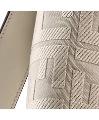 Pre-Owned Fendi Medium Baguette Nm Bag Zucca Embroidered Canvas