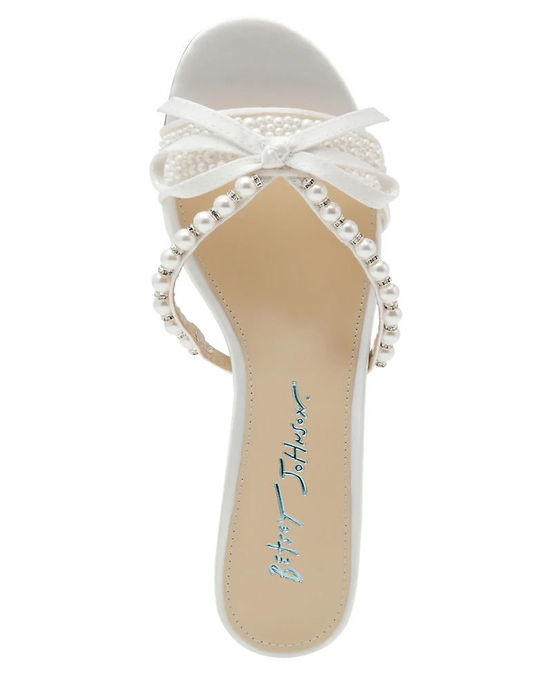 Betsey Johnson Women's Mandy Slip-On Evening Sandals