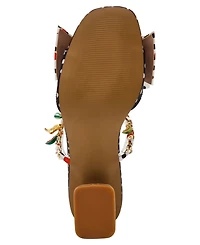 Betsey Johnson Women's Kayleen Slip-On Dress Sandals