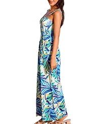 Cupshe Women's Rising Tide Tropical Jumpsuit