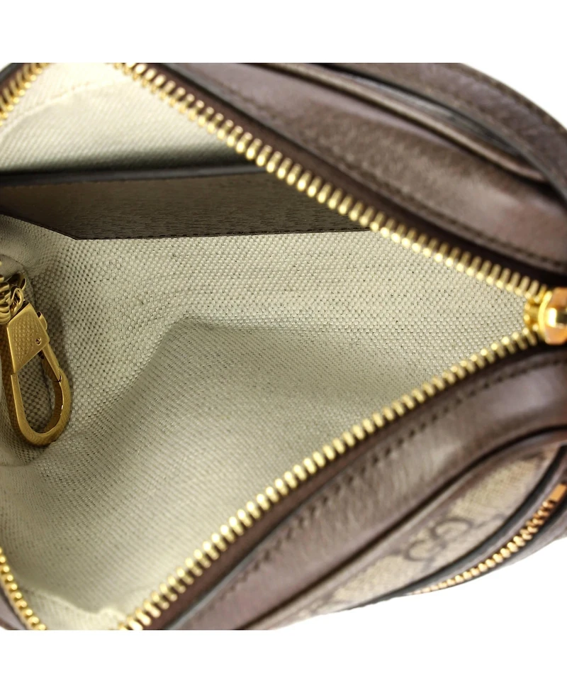 Pre-Owned Gucci Mini Ophidia Shoulder Bag Nm Gg Coated Canvas