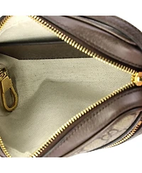 Pre-Owned Gucci Mini Ophidia Shoulder Bag Nm Gg Coated Canvas