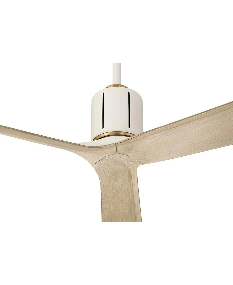 Casa Vieja Avo Matte White Indoor Ceiling Fan with Remote