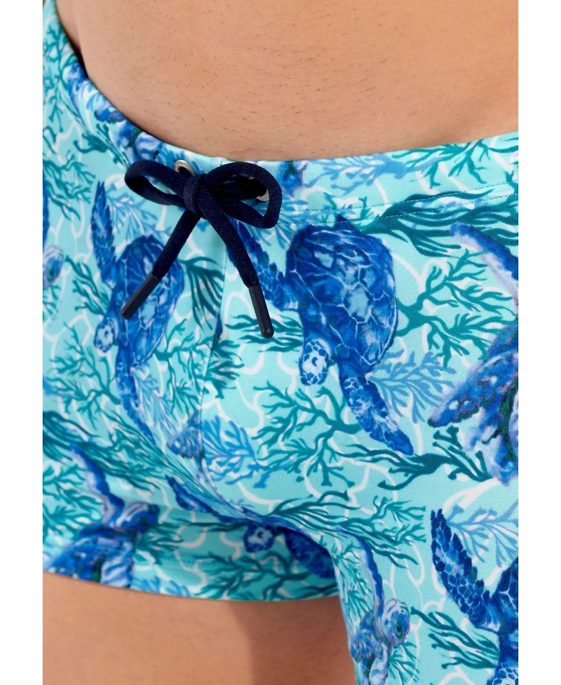 Hom Men's Tartane Swim Shorts