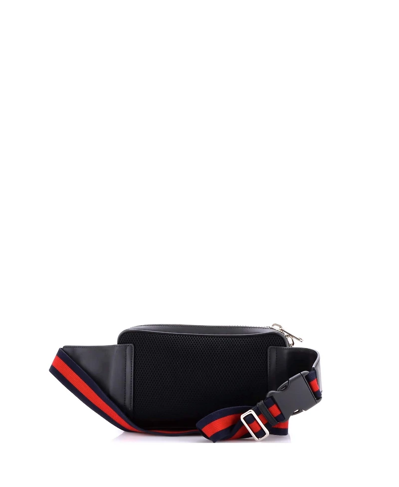 Pre-Owned Gucci Small Soft Zip Belt Bag Gg Coated Canvas