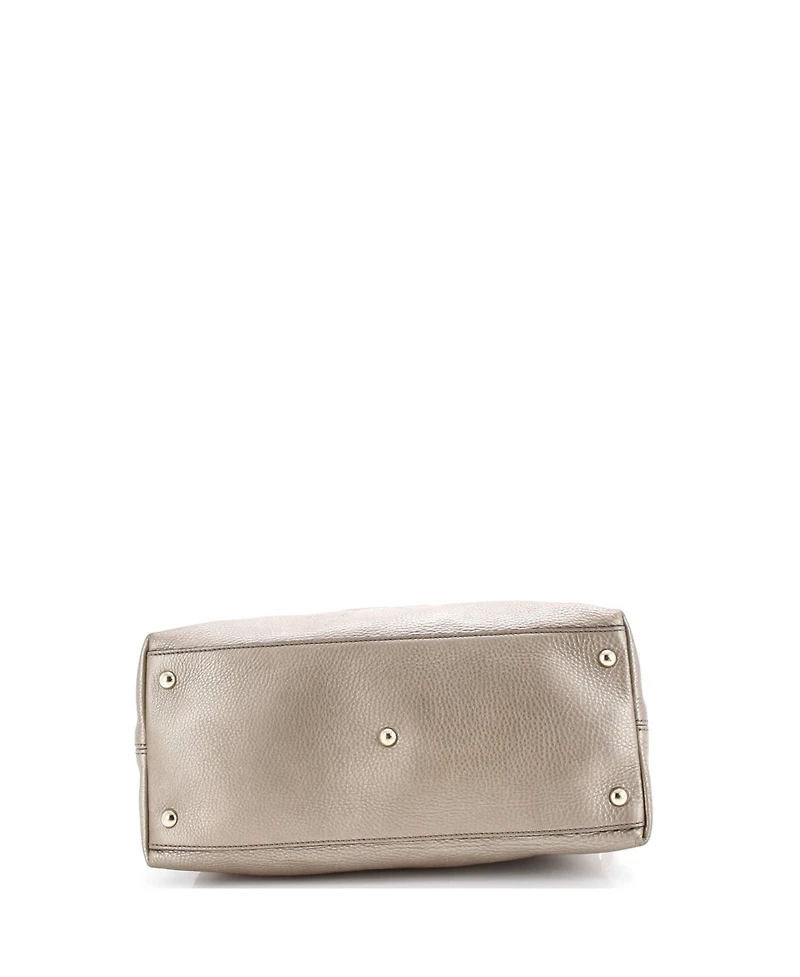 Pre-Owned Gucci Soho Convertible Soft Top Handle Bag Leather