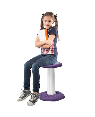 Gouun Kids Wobble Chair with Cushion Active Flexible Seating Stool for Ages 7 to 14
