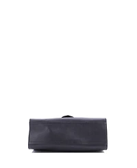 Pre-Owned Gucci Small Gg Marmont Top Handle Bag Leather