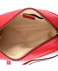 Pre-Owned Gucci Mini Gg Marmont Shoulder Bag Matelasse Leather