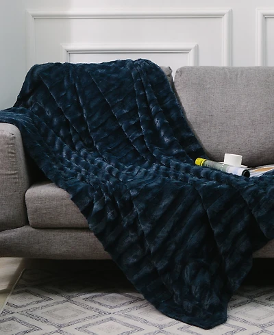 Cheer Collection Textured Decorative Throw, 40" x 50"