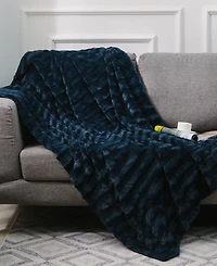 Cheer Collection Textured Decorative Throw, 40" x 50"