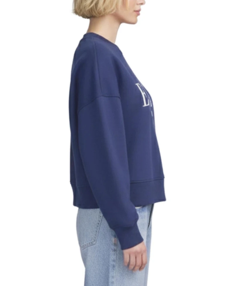 Elle Collection Women's Embroidered Elle Sweatshirt