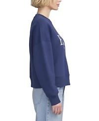 Elle Collection Women's Embroidered Elle Sweatshirt
