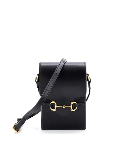 Pre-Owned Gucci Mini Horsebit 1955 Crossbody Bag Leather