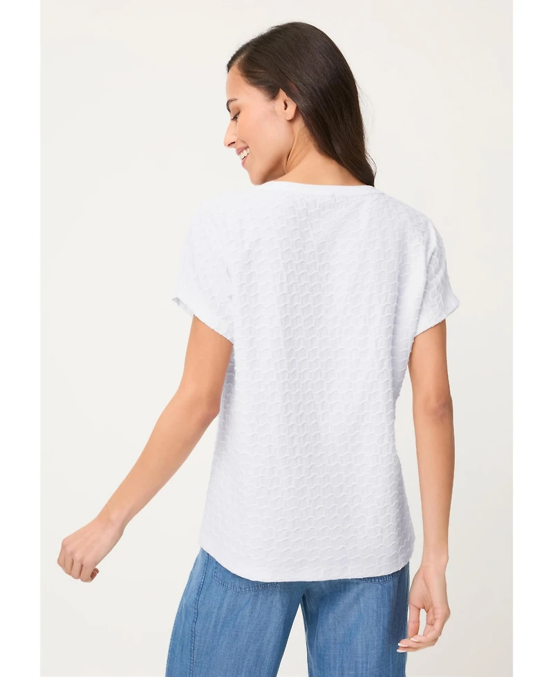 Olsen Women's Textured T-Shirt