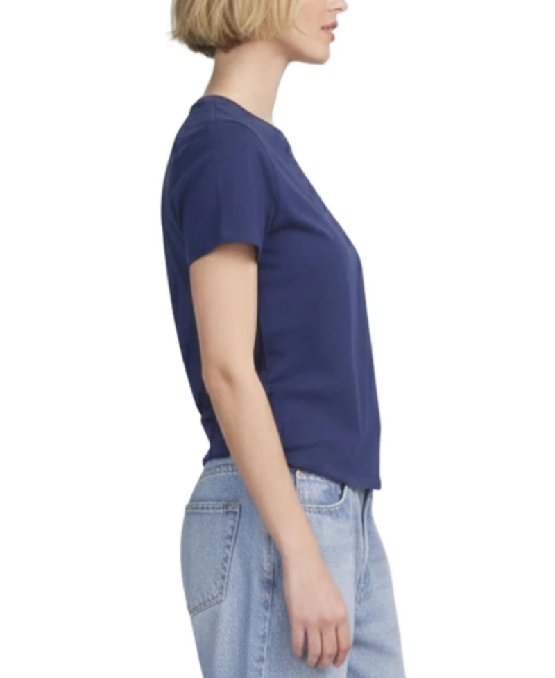 Elle Collection Women's Tee With Logo Applique