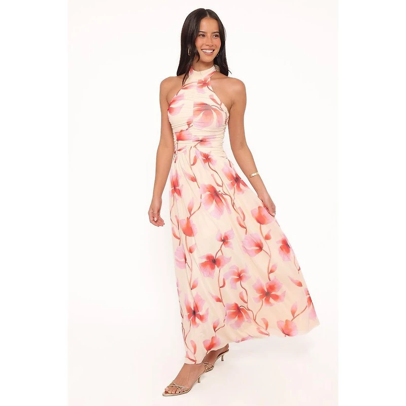 Petal and Pup Women's Kaira Halterneck Maxi Dress