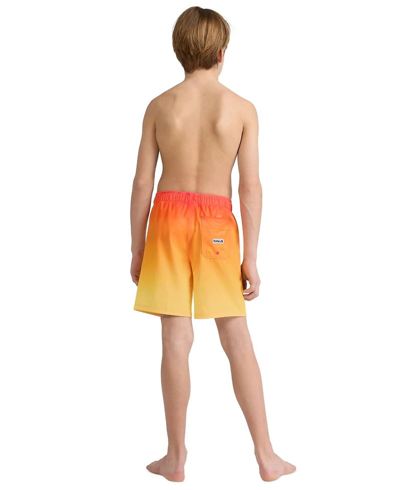 Hurley Big Boys First Light Pull On Swim Shorts