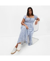 City Chic Women's Abbie Print Maxi Dress