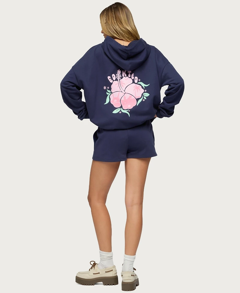 Edikted Women's Beach Bloom Hoodie