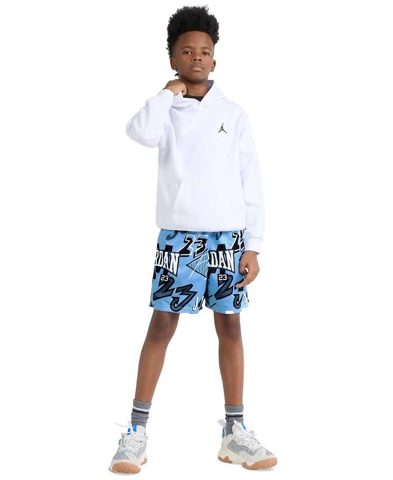 Jordan Boys' 8-18 Dynasty Printed Elastic Waist Shorts