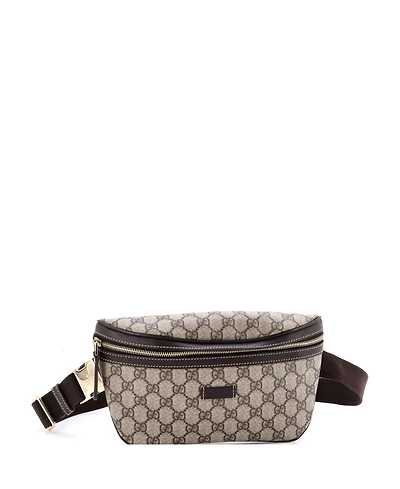 Pre-Owned Gucci Small Belt Bag Gg Coated Canvas with Leather
