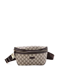 Pre-Owned Gucci Small Belt Bag Gg Coated Canvas with Leather