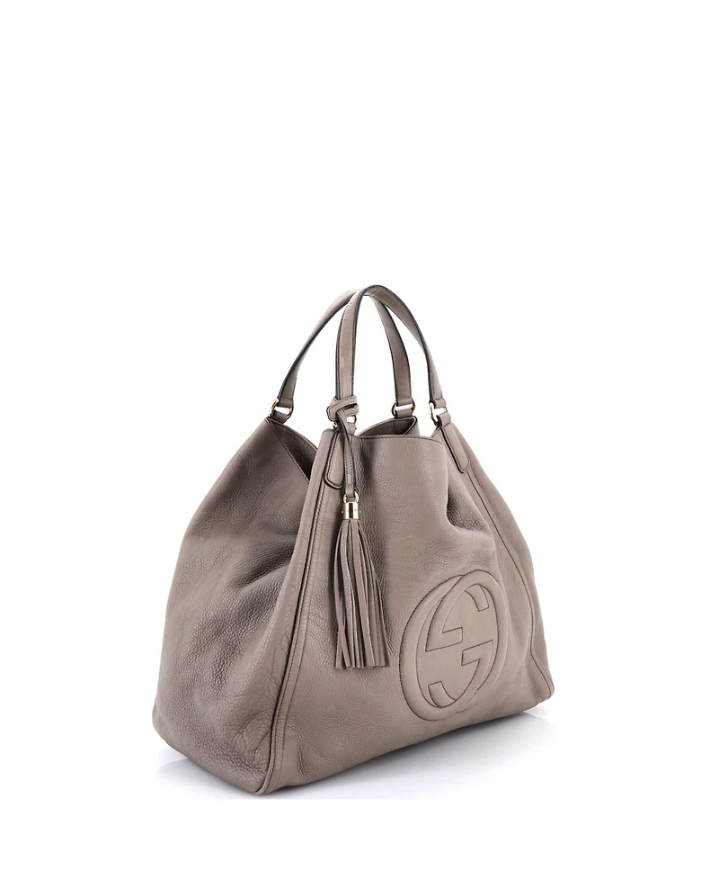 Pre-Owned Gucci Large Soho Shoulder Bag Leather