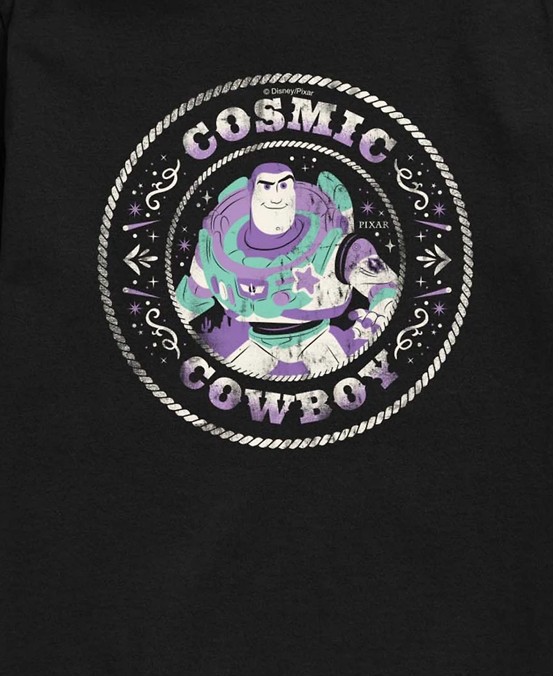 Hybrid Toddler Boys' 2T-5T Cosmic Cowboy Graphic Short-Sleeve T-Shirt