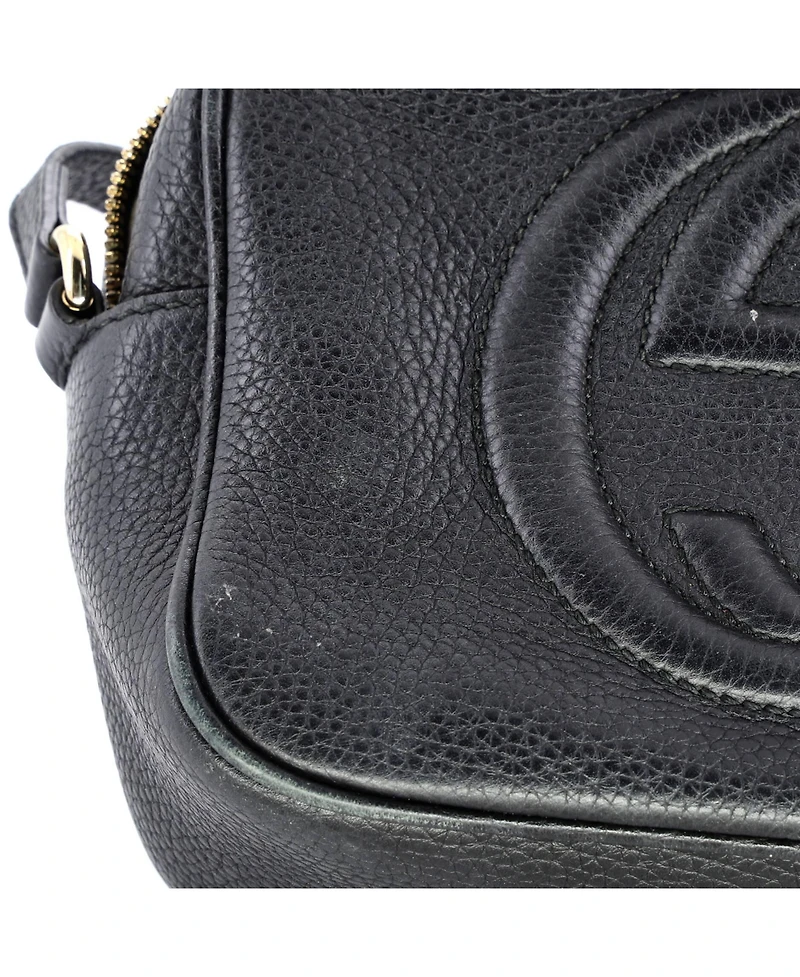 Pre-Owned Gucci Small Soho Disco Crossbody Bag Leather