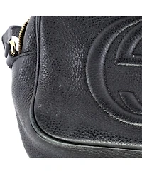 Pre-Owned Gucci Small Soho Disco Crossbody Bag Leather