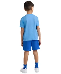 Nike Boys' 4-7 Futura Crewneck T-Shirt and Shorts, 2-Piece Set