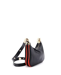 Pre-Owned Gucci Small Attache Shoulder Bag Leather
