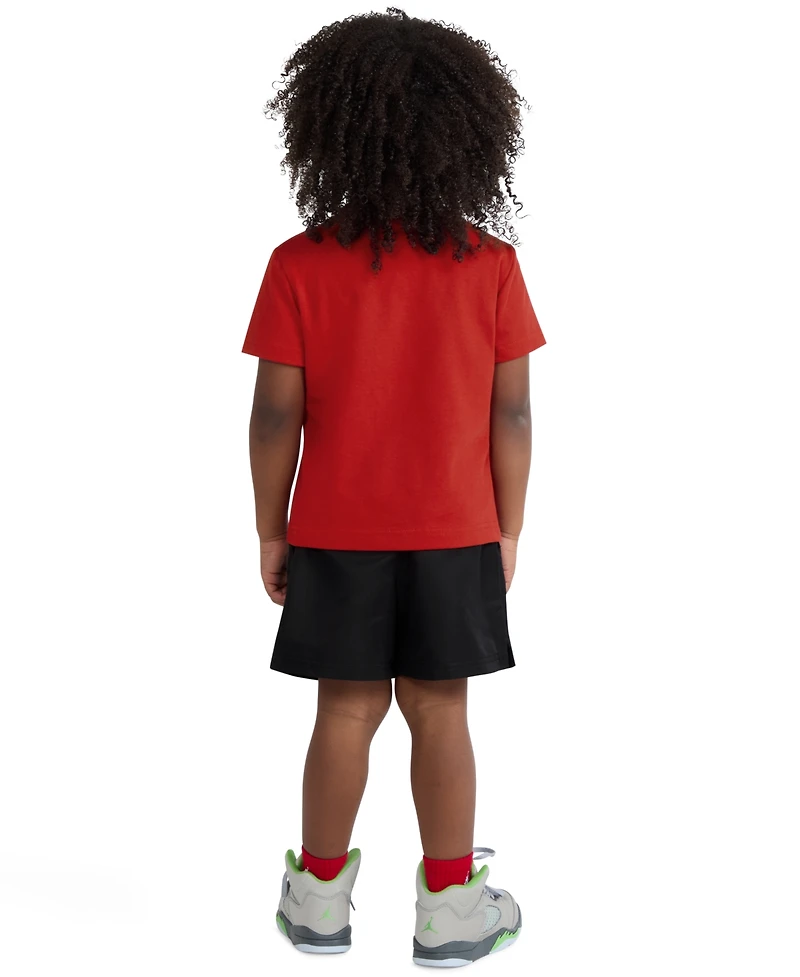 Jordan Toddler Boys Dri-fit Jumpman Woven Play Jersey T-Shirt & Mesh Shorts, 2 Piece Set