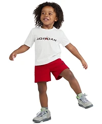 Jordan Boys' Toddler 2T-4T T-Shirt and Shorts, 2-Piece Set