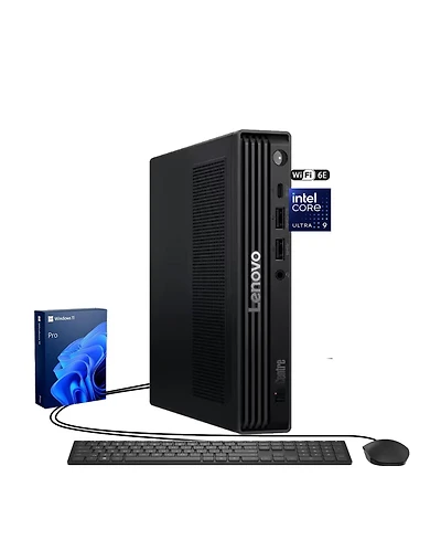 Lenovo ThinkCentre M90q Mff Desktop Intel Core Ultra 9 64GB Ram Intel Graphics 2TB Ssd Storage Windows 11 Pro