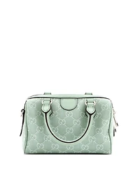 Pre-Owned Gucci Mini Ophidia Convertible Boston Bag Gg Denim