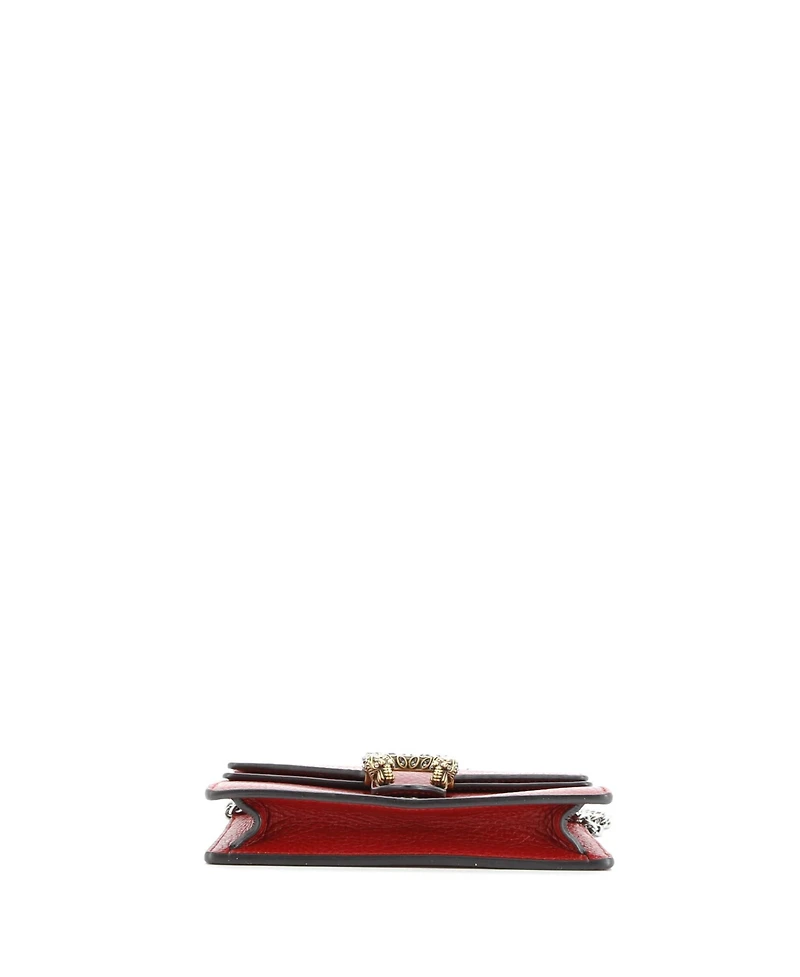 Pre-Owned Gucci Super Mini Dionysus Bag Leather