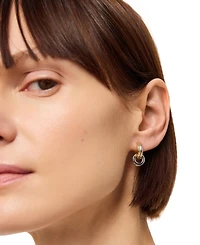Ana Luisa Asher Drop Mixed Metal Huggie Earrings