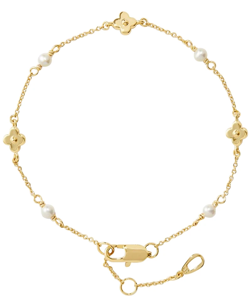 Ana Luisa Freshwater Pearl Hannah Flower Bracelet