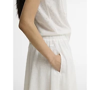 Barbour Women's Melody Broderie Anglaise Midi Skirt