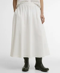 Barbour Women's Melody Broderie Anglaise Midi Skirt