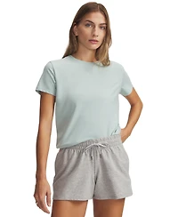 Under Armour Women's Rival Core Short Sleeve Crew Neck